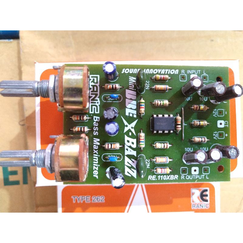 Kit x bass maximizer mini bbe ( 262 )