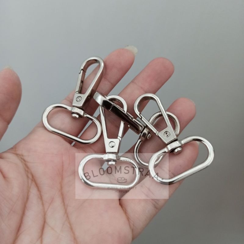 Ring Kait 25 mm DROP gantungan tas 2,5 cm kew kew IMPORT Buckle Clasp