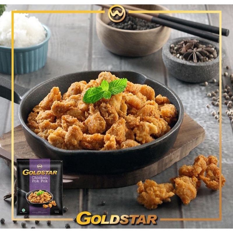 

GOLDSTAR CHICKEN POK-POK 500GR / Goldstar Ayam Pok-Pok / Ayam Pok-Pok / Frozen Food