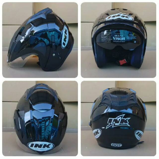 Helm ink double visor kw