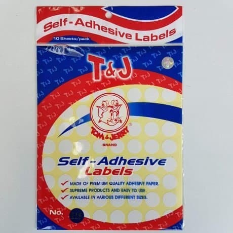 

TJ Labels Tom & Jerry / T&J No. 116