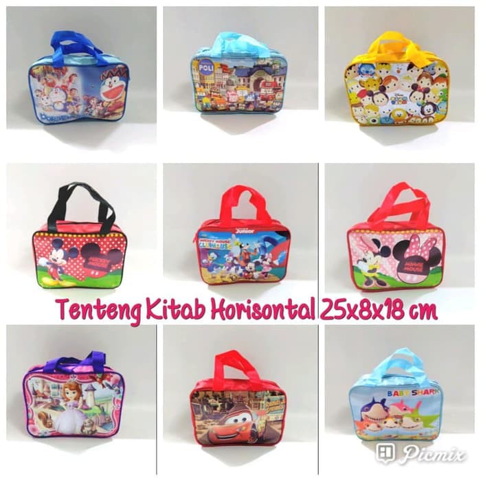 

Murah Souvenir tas ultah tenteng kitab horisontal