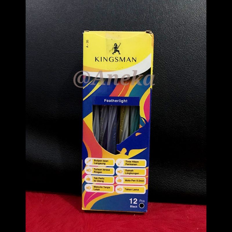 

BULPOIN TINTA HITAM KINGSMAN PELANGI MURAH
