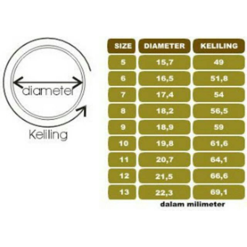 Cincin titanium pasir polos eceran/satuan