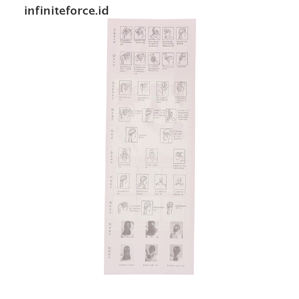 (infiniteforce.id) 2pcs / Set Klip Pembuat Bun / Kepang Rambut Untuk Aksesoris Wanita