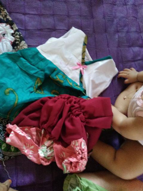 Daster Batik Bunga,dress Anak Motif Batik Murah, Grosir Batik Anak