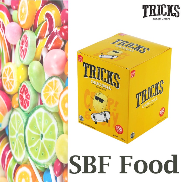 

Instant-Camilan- Snack Tricks Rasa Original - 1 Box Isi 10 Kantong Kecil - Lezat Bgt-- - Original