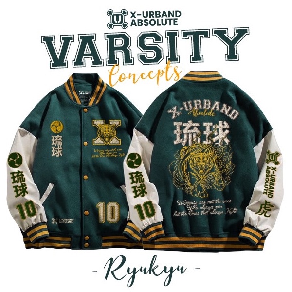 Varsity Jaket Ryukyu X Urband Absolute A227