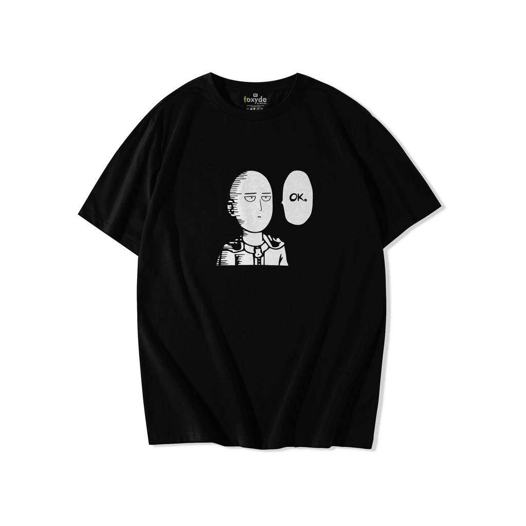 Kaos Saitama Anime One Punch Man T-shirt Distro Jepang