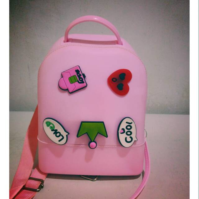 Preloved Tas ransel anak perempuan miniso usupso