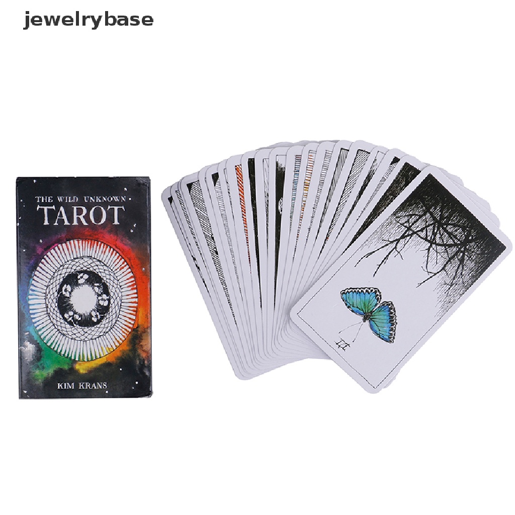 78pcs Kartu Tarot Unknown Rider-Waite Fortune Telling Butik