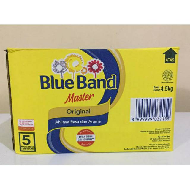 Mentega Margarin Blue Band 4.5kg / Blue Band 4,5kg / Blueband 4,5kg / Blueband 4.5kg