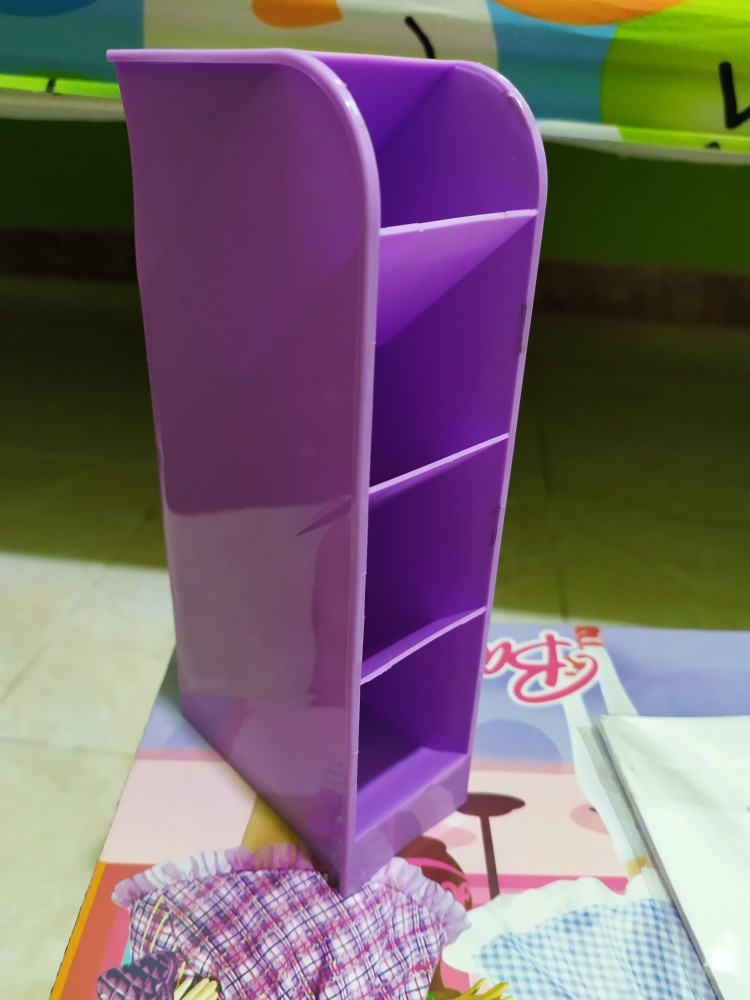 Rak Dapur Alat Masak Kosmetik Organizer Drawer Serbaguna Warna Warni Rak Mini 4 Sekat Mini