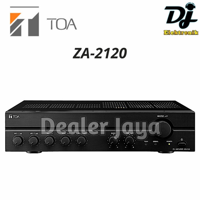 Jual Ampli TOA ZA-2120 / ZA 2120 / ZA2120 - 120W | Shopee Indonesia