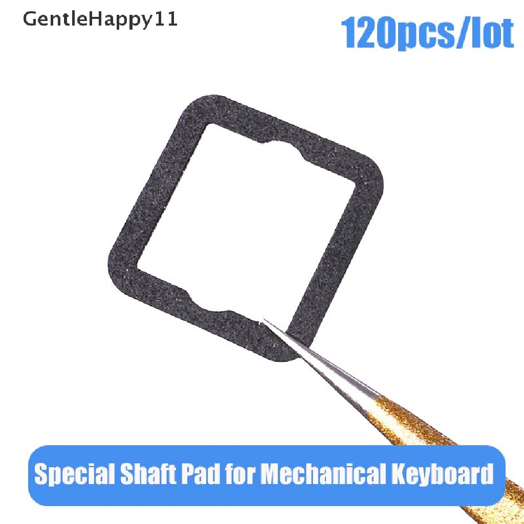 Gentlehappy 120pcs / Pak Pad Kaki Saklar Posisi Keyboard Mekanik Single Switch