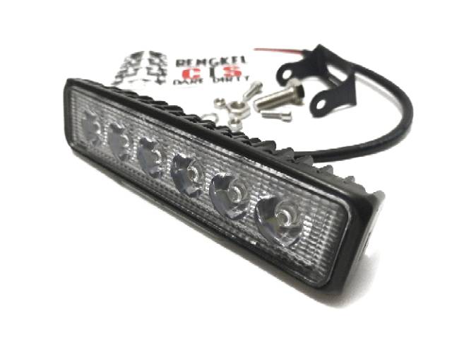 Foglamp LED 6 Mata Panjang Mobil / Motor