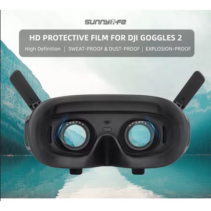 Sunnylife Protective Film HD Film Lens Protector DJI Avata Googles 2