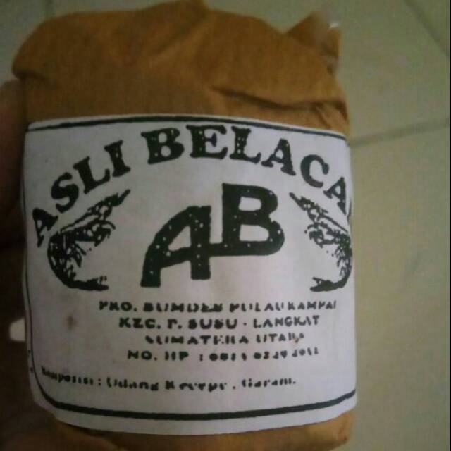 

Terasi udang kecepai asli pulau kampai