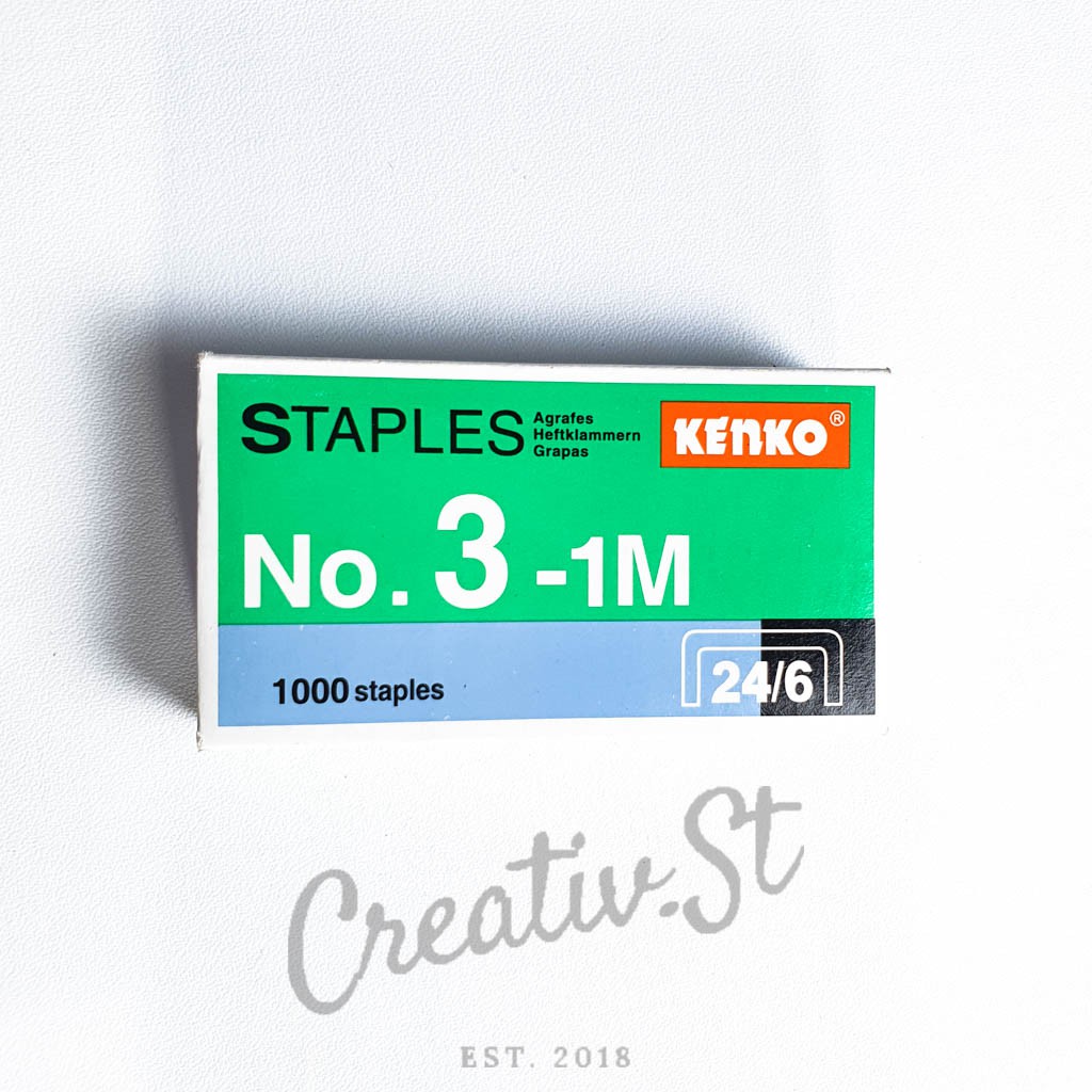 

KENKO Isi Staples 3 Ukuran Besar