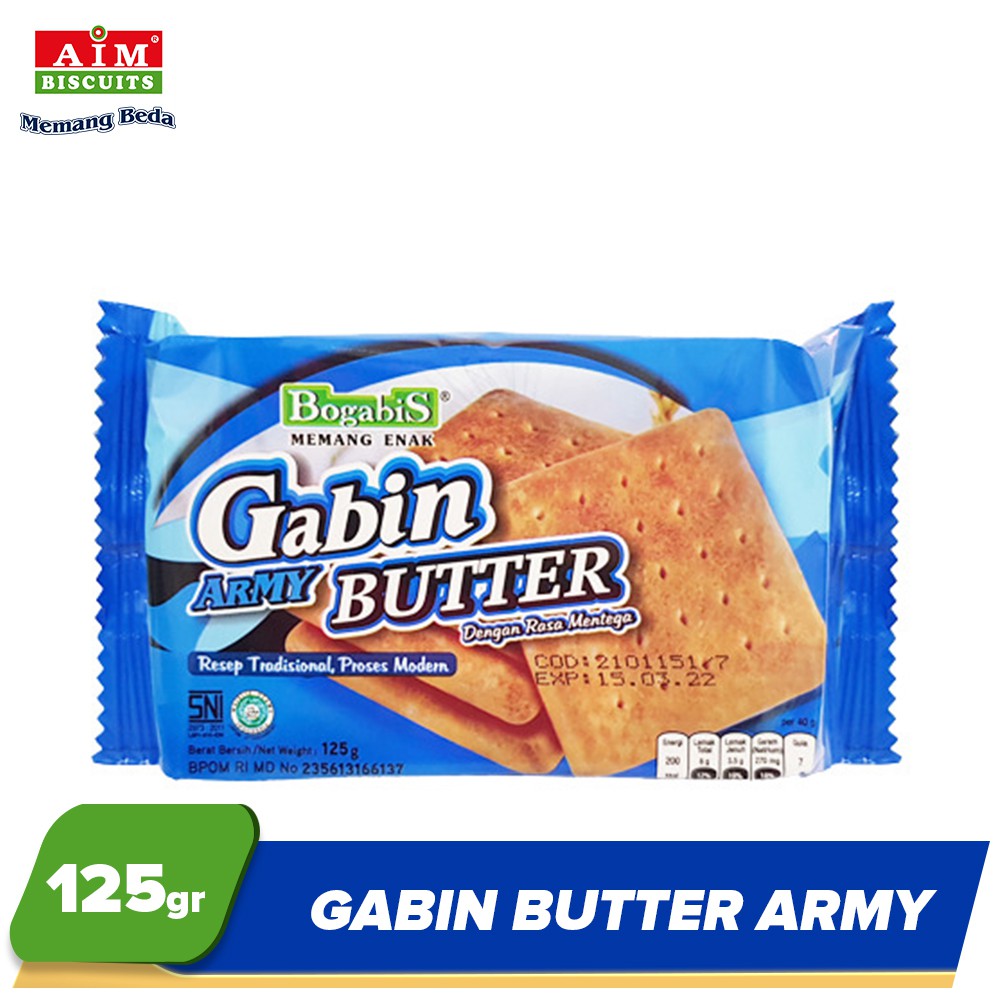 

Bogabis Gabin Army Butter 125g