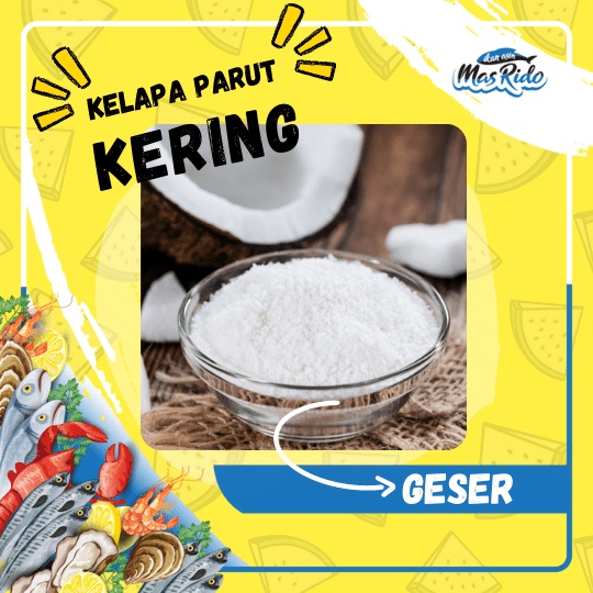 

Kelapa Parut Kering Desicated Coconut Premium Praktis Mudah Termurah