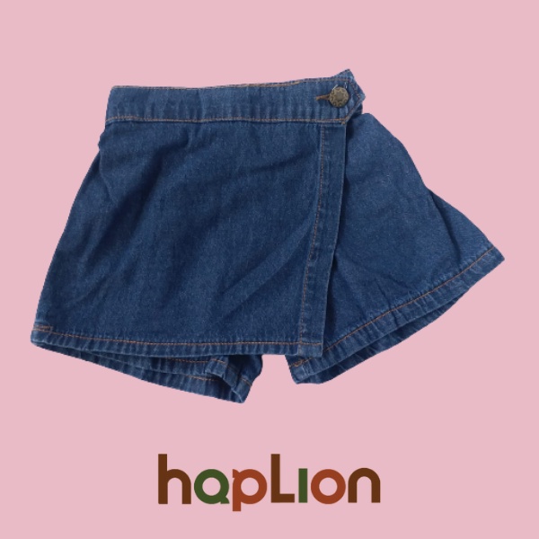 Rok Celana Anak Perempuan Pendek Jeans Rocela 1 - 6 Tahun | Haplion Kidswear