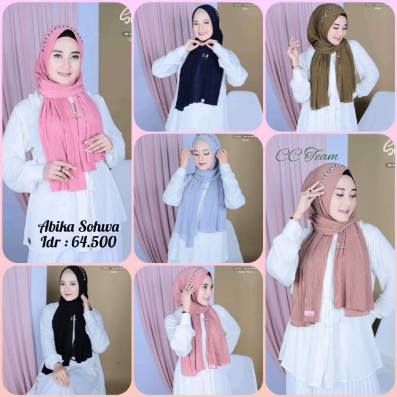 Hijab Pashmina Payet Sohwa by Abika