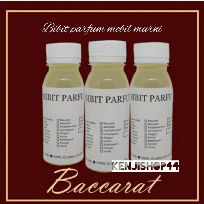 Bibit parfum mobil Baccarat grade A 100 ml