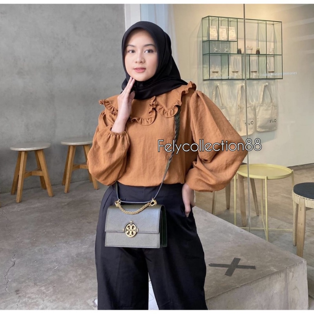 Dewia Blouse // Atasan Muslim // Atasan Wanita Kekinian Terbaruu