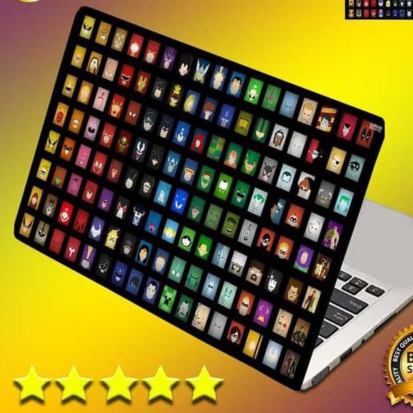 Garskin Laptop marvel squads Skin Laptop Stiker Laptop