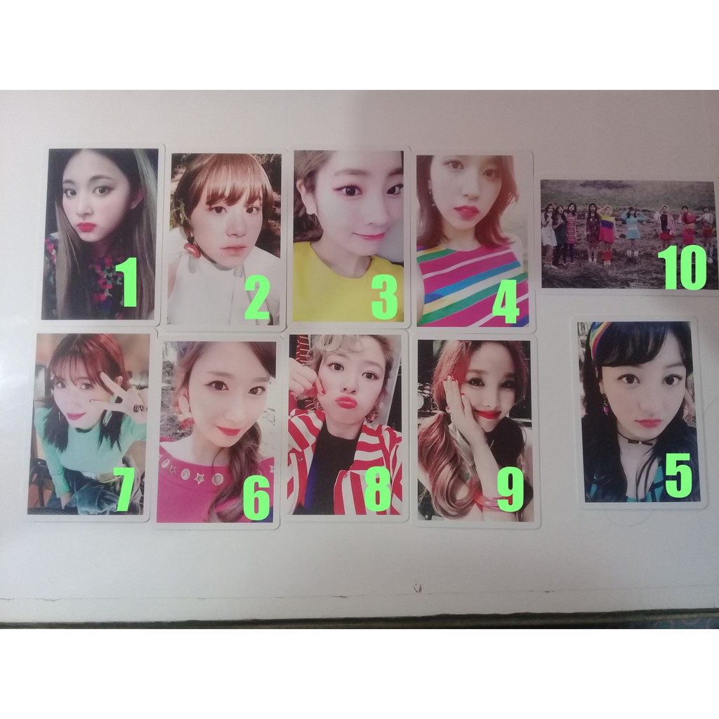 [BENEFIT PO] TWICE OFFICIAL PHOTOCARD 'SIGNAL' ALBUM