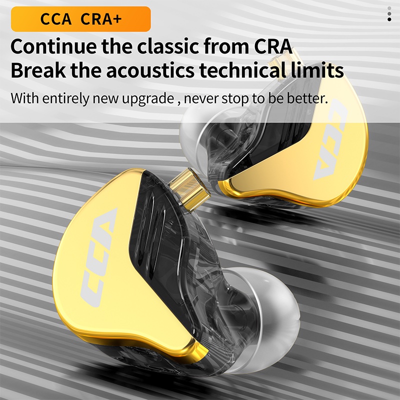 CCA CRA+ HiFi In Ear Earphone with MIC