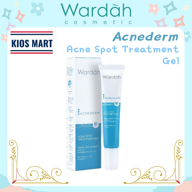 Wardah Acnederm Acne Spot Treatment Gel 15ml | Obat Totol Jerawat