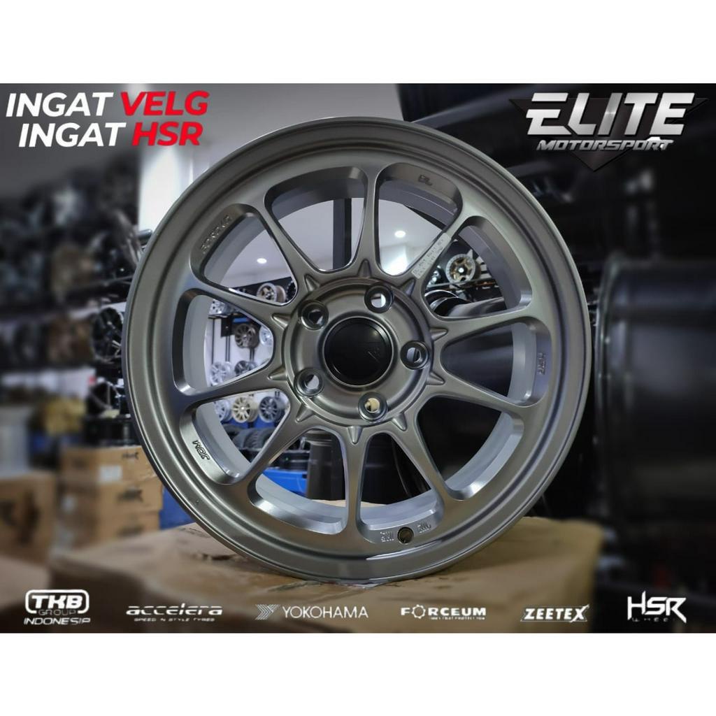 Velg HSR Ring 16x7 Lubang 5 Pelek mobil Ertiga APV Rush Innova Hilux