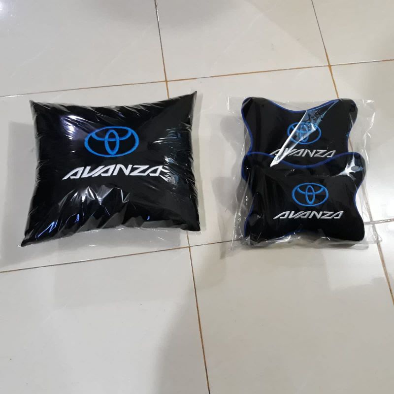 bantal mobil toyota avanza aksesoris interior mobil avanza hb