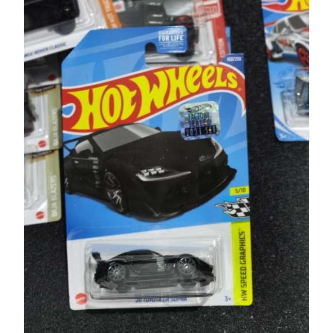 Hot Wheels 2021 Factory sealed Gamestop Exclusive 20 Toyota GR Supra Black