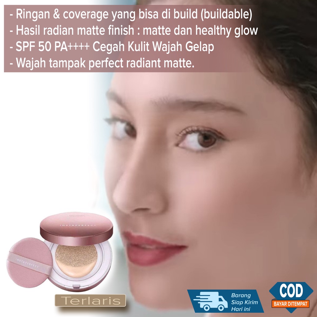 Bedak GLOWING Wajah Matte Pencerah Penutup Pori Keriput Flek Hitam Anti sinar UV Cegah Wajah Gelap G