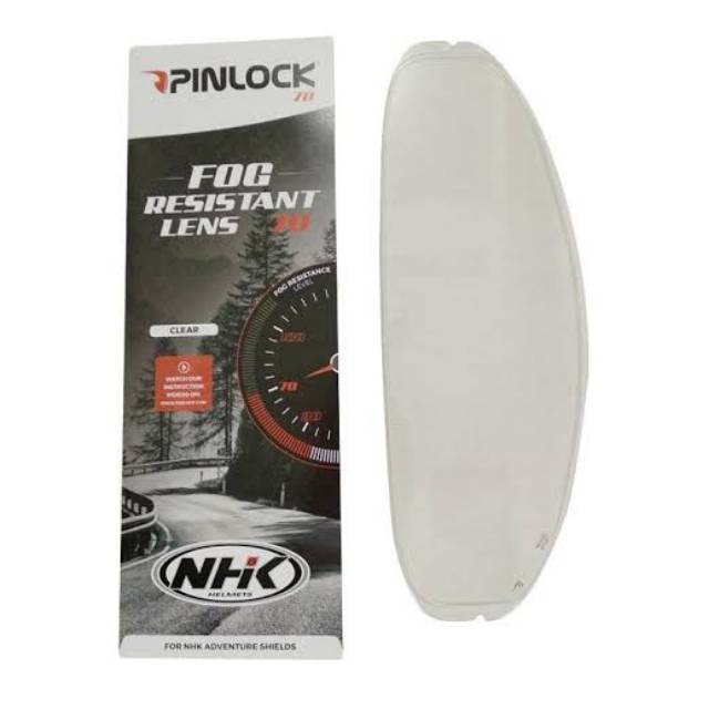 Pinlock 70 untuk nhk half face r1, aviator, godzila, avenger, predator crypton, s1 gp