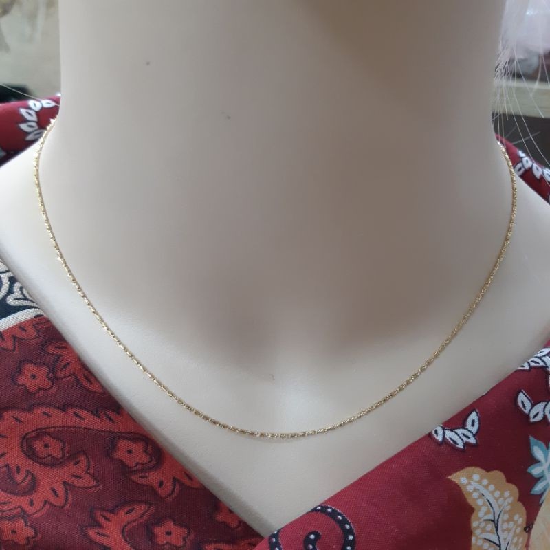 kalung emas model lovina
