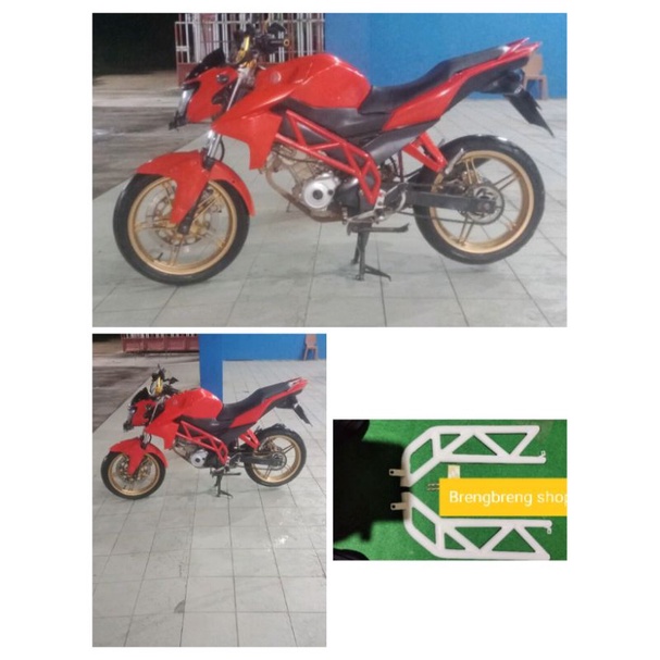 tubular Vixion crashbar Vixion model deltabox