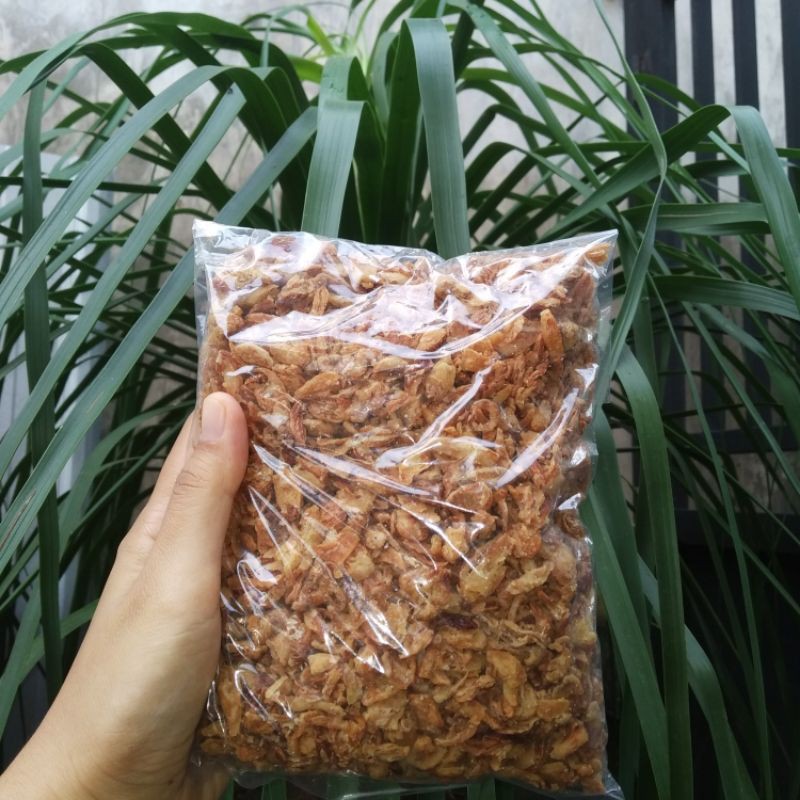 

Bawang goreng khas Nganjuk/250 gram/pakai tepung tebal