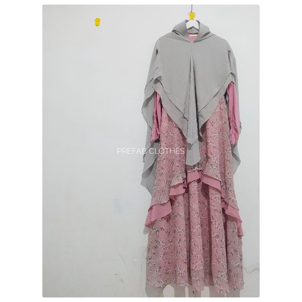 preloved gamis khimar HAWWA AIWA SARKIS no qnanz atelier angelina jawhara syari