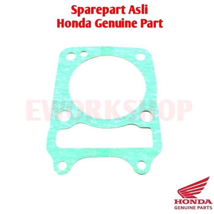 Paking Cylinder Blok Seher - Supra 125 Helm In Asli Honda 12191KYZ900