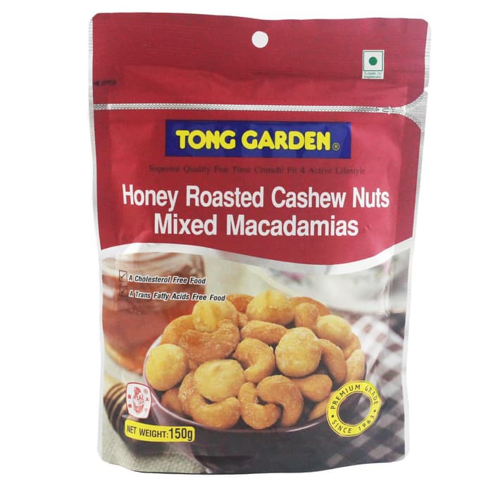 

#HANDCARRY Tong Garden Honey Roasted Cashew & Macadania 150g - UFOHCR1652