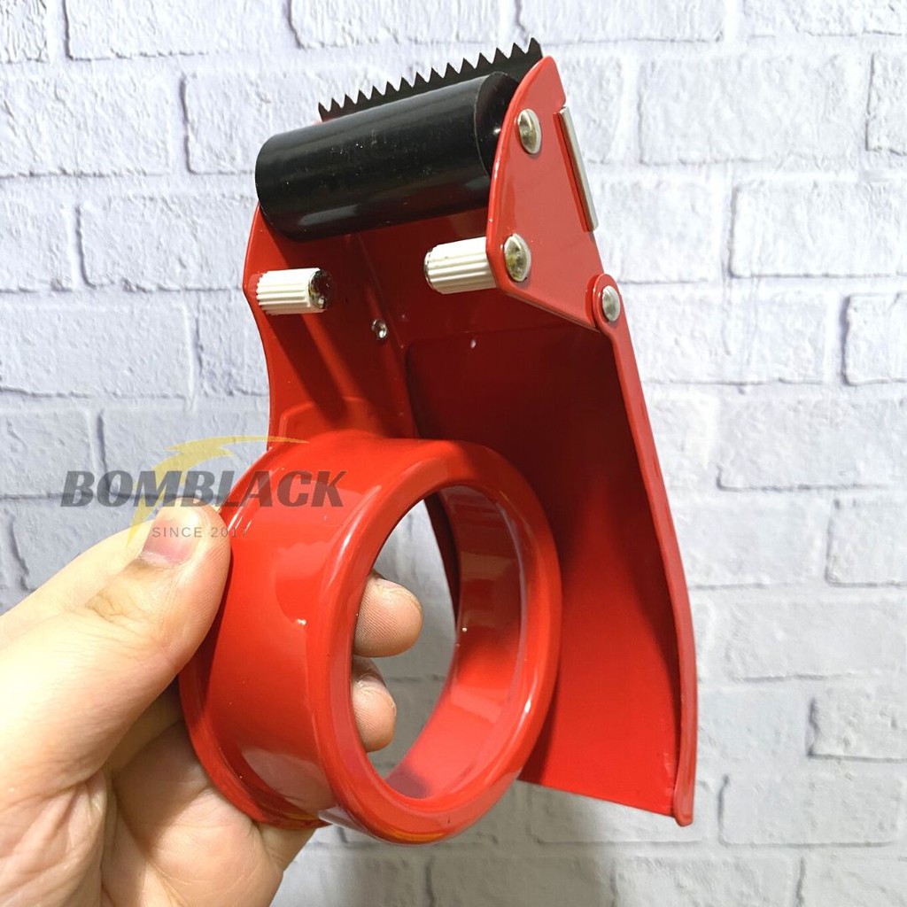 JOYKO Tape Dispenser Pemotong Lakban Tape Cutter 2&quot; TD-2S BESI MERAH