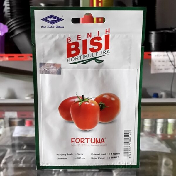 Benih Bibit Tomat Fortuna BISI Biji Tanaman Sayur Sayuran Buah Murah
