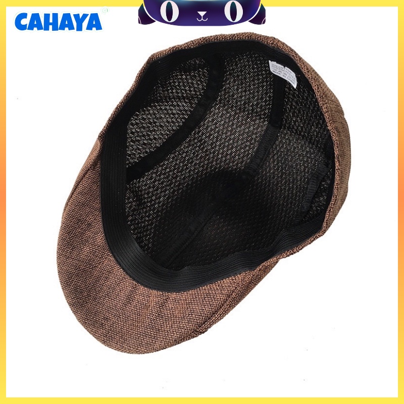 [CAHAYA] Patino Hat Topi Flat Cap Pet Pelukis Sutradara S74