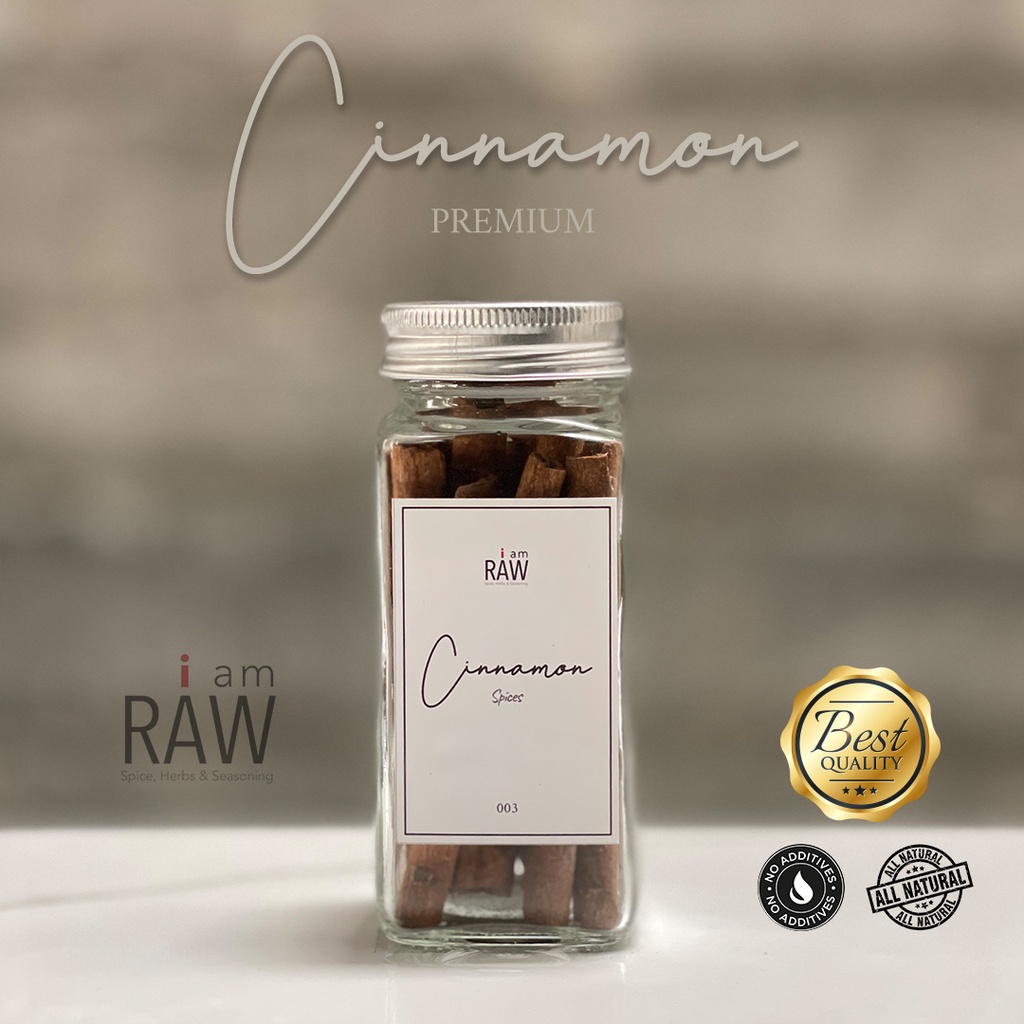 

I AM RAW KAYU MANIS PREMIUM 45gr | CINNAMON 100% ORIGINAL 45gr