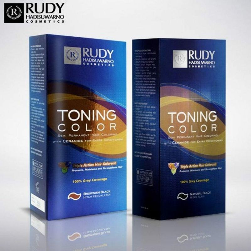 RUDY HADISUWARNO Toning Color Natural Color / Toning Rudi