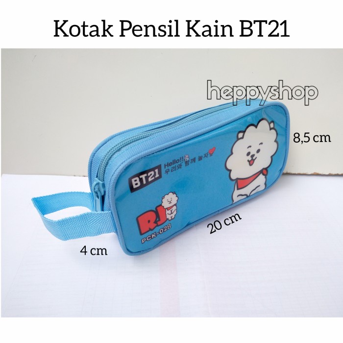 

Trendi Kotak Pensil Kain Bt21, Tempat Pensil Kain Murah Bt21 Sale!!!